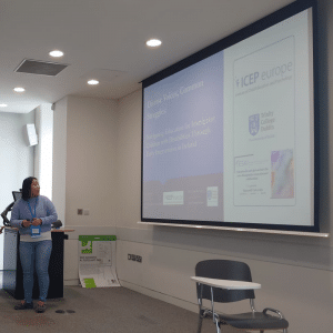 Dr. Ke Ren (Rita) at ESAI Conference 2024